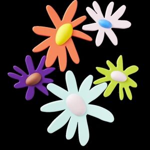 CROCS Jibbitz Vibrant Flower Charms